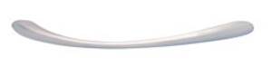 Handle, zinc, brushed nickel, 8-32, center to center 224mm