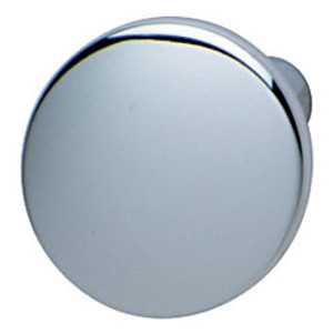 Knob, zinc, chrome polished, M4, diameter 30 x 23mm