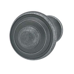 Knob, zinc, pewter, M4, 30 x 28mm