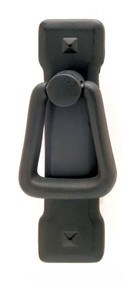 Drop Handle, zinc, black epoxy, 8-32, center to center 57mm