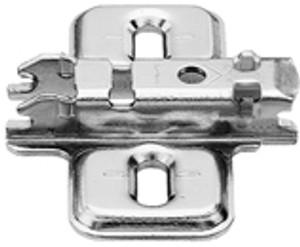 Clip Wing Plate, 0Mm, Height Adjustable, Screw-On Clip Wing Plate, 0Mm, Height Adjustable, Screw-On