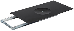 Television Extension Swivel, full extension, 103 degree pivot range, steel, black, 132 lbs, 15 1/2" Television Extension Swivel, full extension, 103 degree pivot range, steel, black, 132 lbs, 15 1/2"