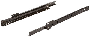 Epoxy Slide Drawer Member Right, self-closing, 3/4 extension, steel, white, 100 lbs, 22" Epoxy Slide Drawer Member Right, self-closing, 3/4 extension, steel, white, 100 lbs, 22"