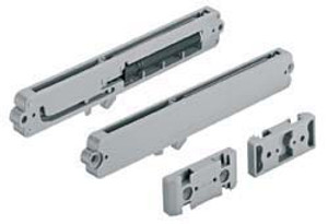 Soft Closer for Drawers, plastic, gray