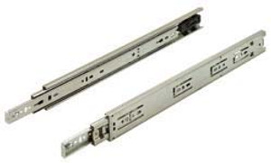 Ball Bearing Slide, Accuride C3834SCP, overtravel, self-closing, full extension, steel, zinc-plated, 90 lbs, 20" Ball Bearing Slide, Accuride C3834SCP, overtravel, self-closing, full extension, steel, zinc-plated, 90 lbs, 20"