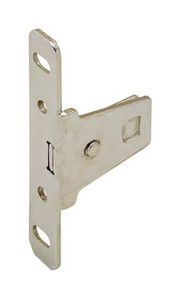Front Fixing Bracket for Metal Box System, screw-mount, steel, nickel-plated Front Fixing Bracket for Metal Box System, screw-mount, steel, nickel-plated