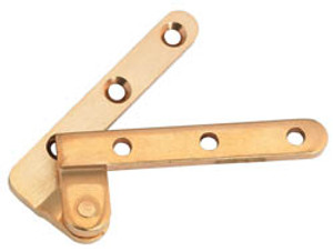 Corner Pivot Hinge, brass matt, 70mm Corner Pivot Hinge, brass matt, 70mm