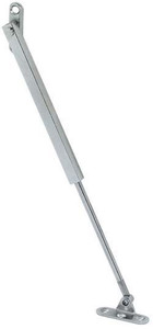 Fall-Ex 32, flap stay, brass, nickel plated, 250mm