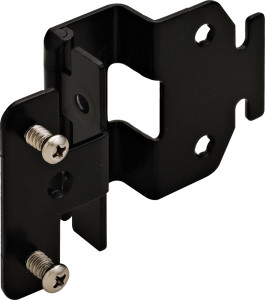 Hinge, 5-K advantage, steel, powder black