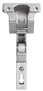 Salice CMP3A99 Institutional Hinge, steel, nickel-plated, 270 degrees, full overlay, self-closing, screw-on Salice CMP3A99 Institutional Hinge, steel, nickel-plated, 270 degrees, full overlay, self-closing, screw-on