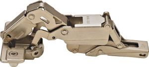Salice C2RDG99 Hinge for Thick Door, zinc, die-cast, 155degree, half overlay, self closing, with dowel, Mod 8 Salice C2RDG99 Hinge for Thick Door, zinc, die-cast, 155degree, half overlay, self closing, with dowel, Mod 8