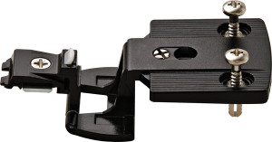 Aximat 300 TM Institutional Hinge, full overlay arm with expanding 5mm dowels, zinc, black
