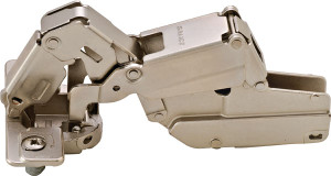 Salice C27FP99 Rapido Hinge, steel, nickel-plated, 165degree, inset mounting, self closing, Mod 0 Salice C27FP99 Rapido Hinge, steel, nickel-plated, 165degree, inset mounting, self closing, Mod 0