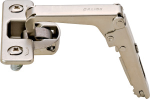 Salice C27YA99 Rapido Hinge, steel, nickel-plated, 70degree, pie cut Salice C27YA99 Rapido Hinge, steel, nickel-plated, 70degree, pie cut