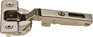 Salice C2RBAD9 Silentia hinge for thick doors, steel, nickel plated, 94 degrees, full overlay, with dowel, Mod 17 Salice C2RBAD9 Silentia hinge for thick doors, steel, nickel plated, 94 degrees, full overlay, with dowel, Mod 17