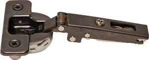 Salice C1R6PD6 Silentia Hinge, 105 degree, inset, dowel, steel, midnight titanium, Mod 0 Salice C1R6PD6 Silentia Hinge, 105 degree, inset, dowel, steel, midnight titanium, Mod 0