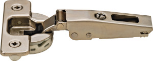 Salice C1R6DD9 Silentia Hinge, steel, nickel-plated, 105 degree, 1/2" overlay, dowel, Mod 12 Salice C1R6DD9 Silentia Hinge, steel, nickel-plated, 105 degree, 1/2" overlay, dowel, Mod 12
