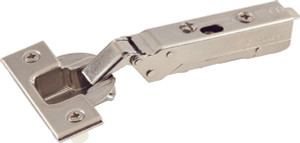Grass Tiomos Hinge, 110 degree opening, full overlay, self-close, dowel, steel, nickel-plated, 19mm Grass Tiomos Hinge, 110 degree opening, full overlay, self-close, dowel, steel, nickel-plated, 19mm