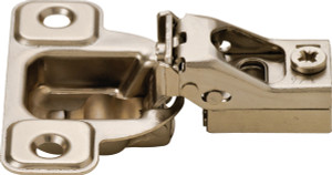 Salice CSP3899 Hinge, steel, nickel plated, 106degree 7/16" face frame, self closing, screw-on, 2 cam Salice CSP3899 Hinge, steel, nickel plated, 106degree 7/16" face frame, self closing, screw-on, 2 cam