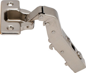 Hinge Clip-on, 45 degree,corner, self-closing, steel, nickel-plated Hinge Clip-on, 45 degree,corner, self-closing, steel, nickel-plated