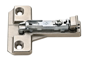 Salice BAU3E49 Clip Mounting Plate Face Frame, zinc, nickel-plated, for woodscrews, 4mm Mod 6 Salice BAU3E49 Clip Mounting Plate Face Frame, zinc, nickel-plated, for woodscrews, 4mm Mod 6