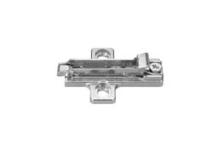 Salice BAR3R29 Clip Mounting Plate, steel, nickel-plated, for woodscrews, 2mm Mod 4 Salice BAR3R29 Clip Mounting Plate, steel, nickel-plated, for woodscrews, 2mm Mod 4