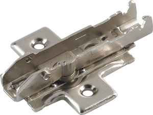 Grass Tiomos Wing Baseplate, 4-point fixing, woodscrew, steel, nickel-plated, 3mm Grass Tiomos Wing Baseplate, 4-point fixing, woodscrew, steel, nickel-plated, 3mm