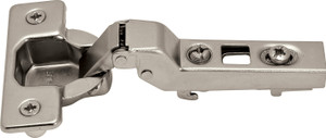 Hinge Clip-on, 110 degree, inset, overlay, self-closing, dowel, steel, nickel-plated, Mod -4 Hinge Clip-on, 110 degree, inset, overlay, self-closing, dowel, steel, nickel-plated, Mod -4