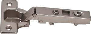 Hinge Clip-on, 110 degree, full overlay, self-closing, steel, nickel-plated, Mod 14 Hinge Clip-on, 110 degree, full overlay, self-closing, steel, nickel-plated, Mod 14