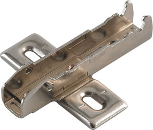 Grass Tiomos Wing Baseplate, 3-point fixing, woodscrew, steel, nickel-plated, 3.5mm Grass Tiomos Wing Baseplate, 3-point fixing, woodscrew, steel, nickel-plated, 3.5mm