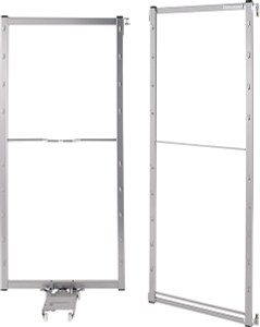 Chef's Pantry Set, steel, silver 18" x 45", left (set includes mounting hardware) Chef's Pantry Set, steel, silver 18" x 45", left (set includes mounting hardware)