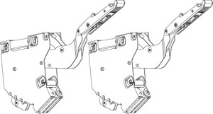 Tip-On For Aventos Hk Lift Mech., For Stay Lift System, Power Factor 350-792 Tip-On For Aventos Hk Lift Mech., For Stay Lift System, Power Factor 350-792