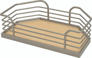 Tray Set, Arena, steel, champagne / maple, 17 1/8" x 6 3/4" x 3 1/2" (1 set= 4 trays) Tray Set, Arena, steel, champagne / maple, 17 1/8" x 6 3/4" x 3 1/2" (1 set= 4 trays)