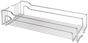 Basket Set, steel, chrome, 20" x 20 3/8" x 4 1/8" (1 set = 2 baskets) Basket Set, steel, chrome, 20" x 20 3/8" x 4 1/8" (1 set = 2 baskets)