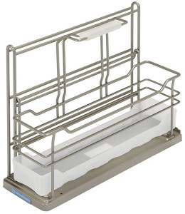 Base Storage Unit Pull-Out, 1 basket, steel, champagne, 161 x 495 x 400mm (set includes: base, 1 removable basket with handle, and 4 dividers) Base Storage Unit Pull-Out, 1 basket, steel, champagne, 161 x 495 x 400mm (set includes: base, 1 removable basket with handle, and 4 dividers)