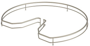 Surround, steel, champagne, diameter 800 x 70mm