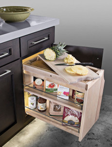 SmartCab II App, cutting board, full size, birch