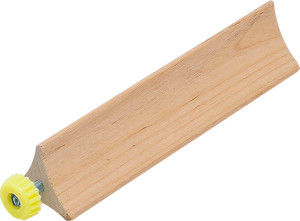 Fineline Post Triangular, birch, screw/push, 160 x 31mm