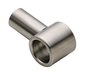 Rail Holder, stainless steel, matt