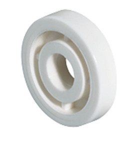 Spacer, plastic, white, 20.5mm diameter x 3mm length Spacer, plastic, white, 20.5mm diameter x 3mm length