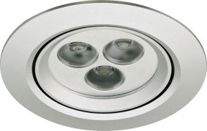 Basik LED Down Light, warm, white, 3000k, aluminum, silver, 90mm Basik LED Down Light, warm, white, 3000k, aluminum, silver, 90mm