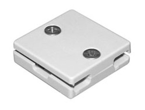 Connector Tap, plastic, white, 38 x 38 x 11mm