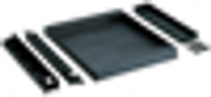 Pencil Drawer Pull-Outs, Economy Plastic Tray and Slides, Black Pencil Drawer Pull-Outs, Economy Plastic Tray and Slides, Black