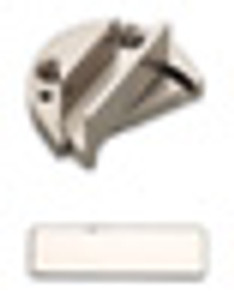 Glass Door Hinges, Recessed Mounted Hinges, 8.8 lbs.