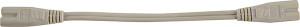 Extension Cable Daisy Chain, basic 830.90.1XX series, plastic, white, 8" Extension Cable Daisy Chain, basic 830.90.1XX series, plastic, white, 8"