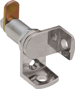 Cam Lock Hasp, zinc, matt nickel, 33mm