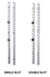 Stainless Steel Pilasters, Recess/Surface Mount, Double and Single Slotted, Single Slot Stainless Steel Pilasters, Recess/Surface Mount, Double and Single Slotted, Single Slot