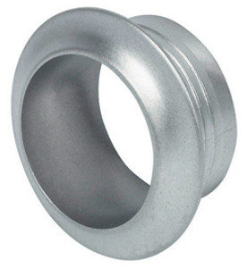 Rosette, solid brass, brass polished, lacquered, 16mm