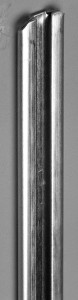 Lockbar, steel, zinc-plated, 609mm (24")