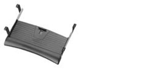 Keyboard Tray, without mouse tray, plastic, black Keyboard Tray, without mouse tray, plastic, black